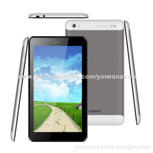 7-inch Tablet PCs, Quad-core CPU, IPS Screen, Supports Wi-Fi/Bluetooth/HDMI/3G, 3000mAh Capacity
